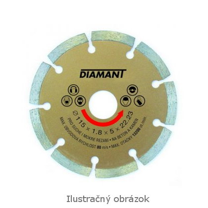 Kotuc diamantovy o180x22mm, SEGMENT