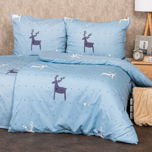 4Home Bavlnené obliečky Deer in love, 140 x 220 cm, 70 x 90 cm