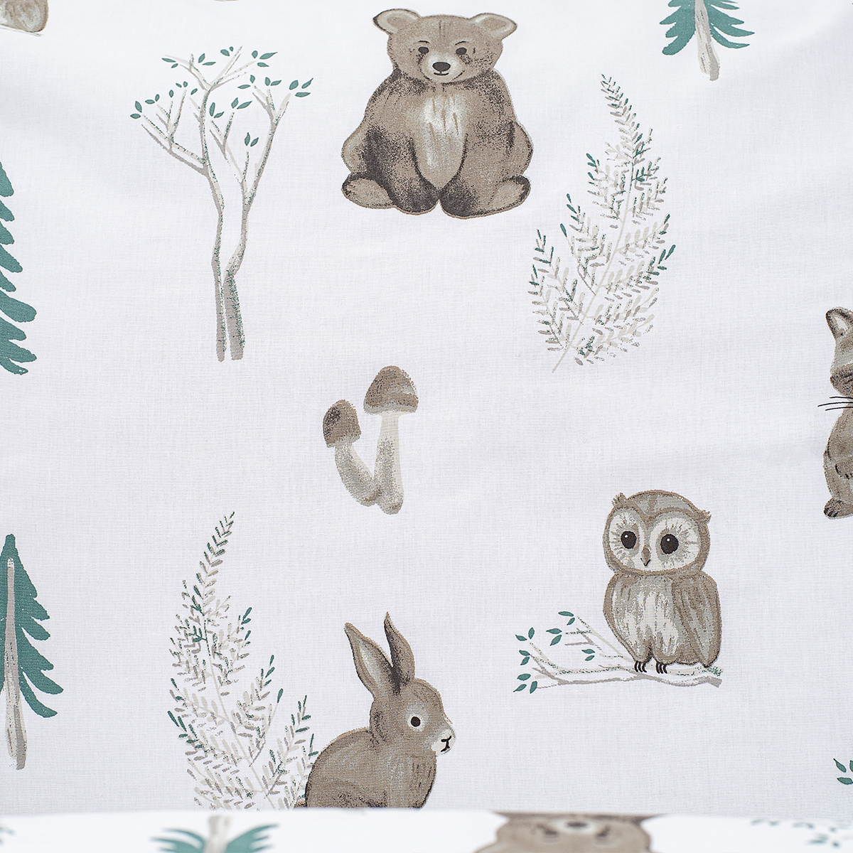 4Home Bavlnené obliečky Forest Friends, 140 x 200 cm, 70 x 90 cm – Obrázok 5