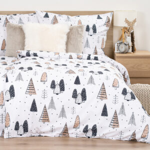 4Home Bavlnené obliečky Frugal Winterland, 220 x 200 cm, 2 ks 70 x 90 cm