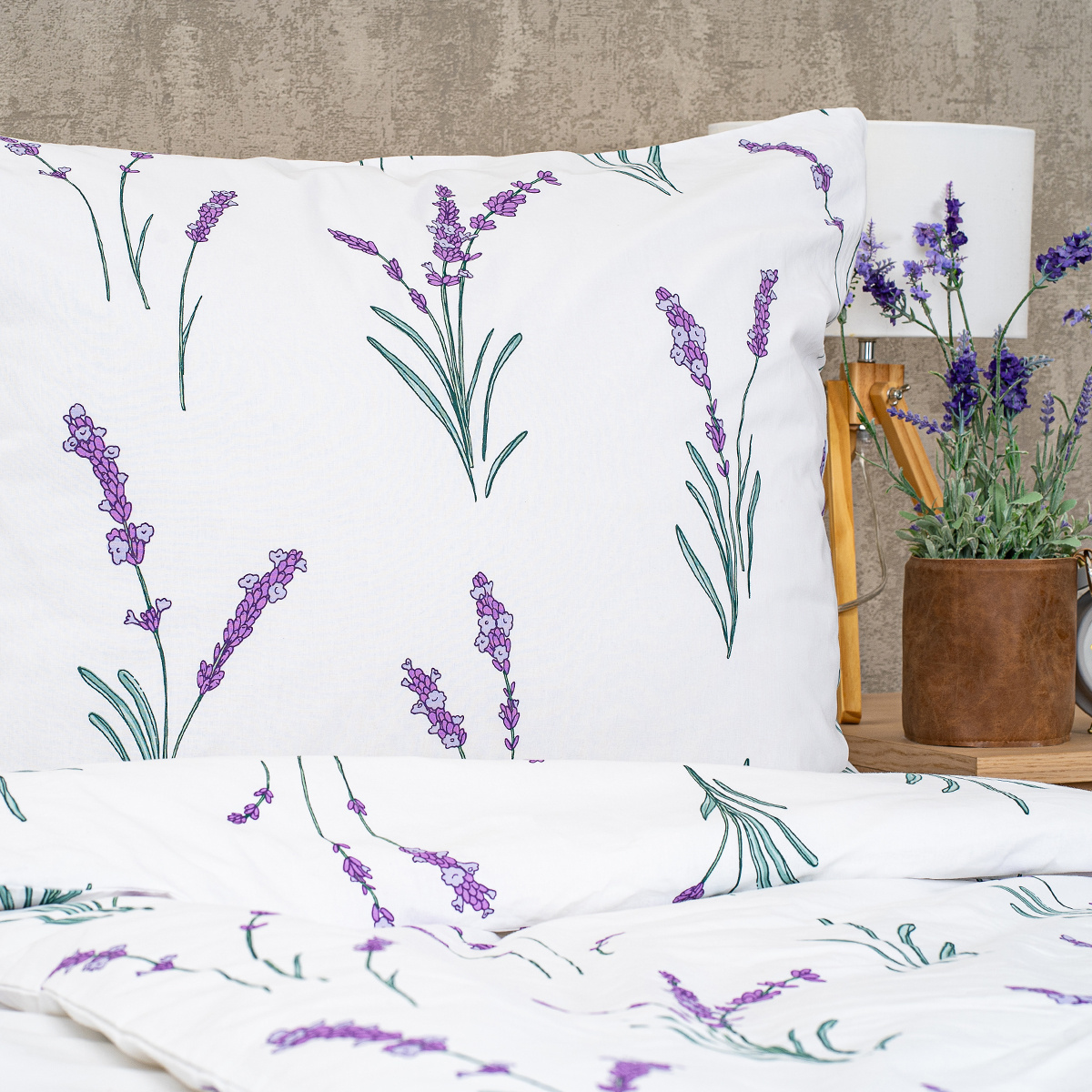4Home Bavlnené obliečky Lavender, 140 x 200 cm, 70 x 90 cm – Obrázok 3