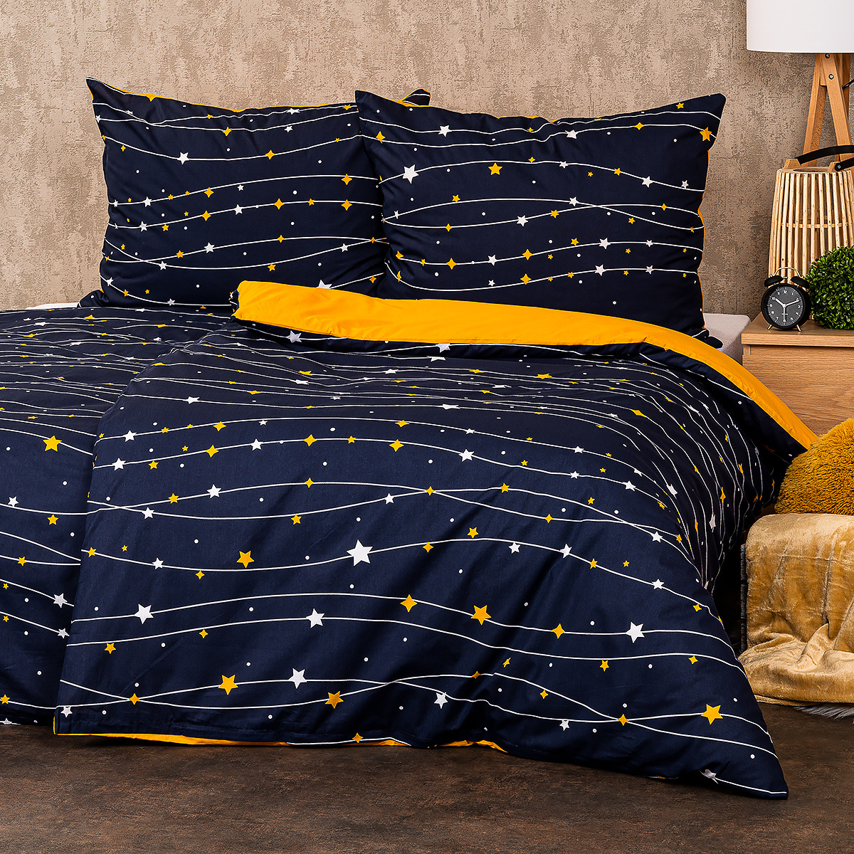 4Home Bavlnené obliečky Night sky, 140 x 200 cm, 70 x 90 cm, 140 x 200 cm, 70 x 90 cm – Obrázok 6