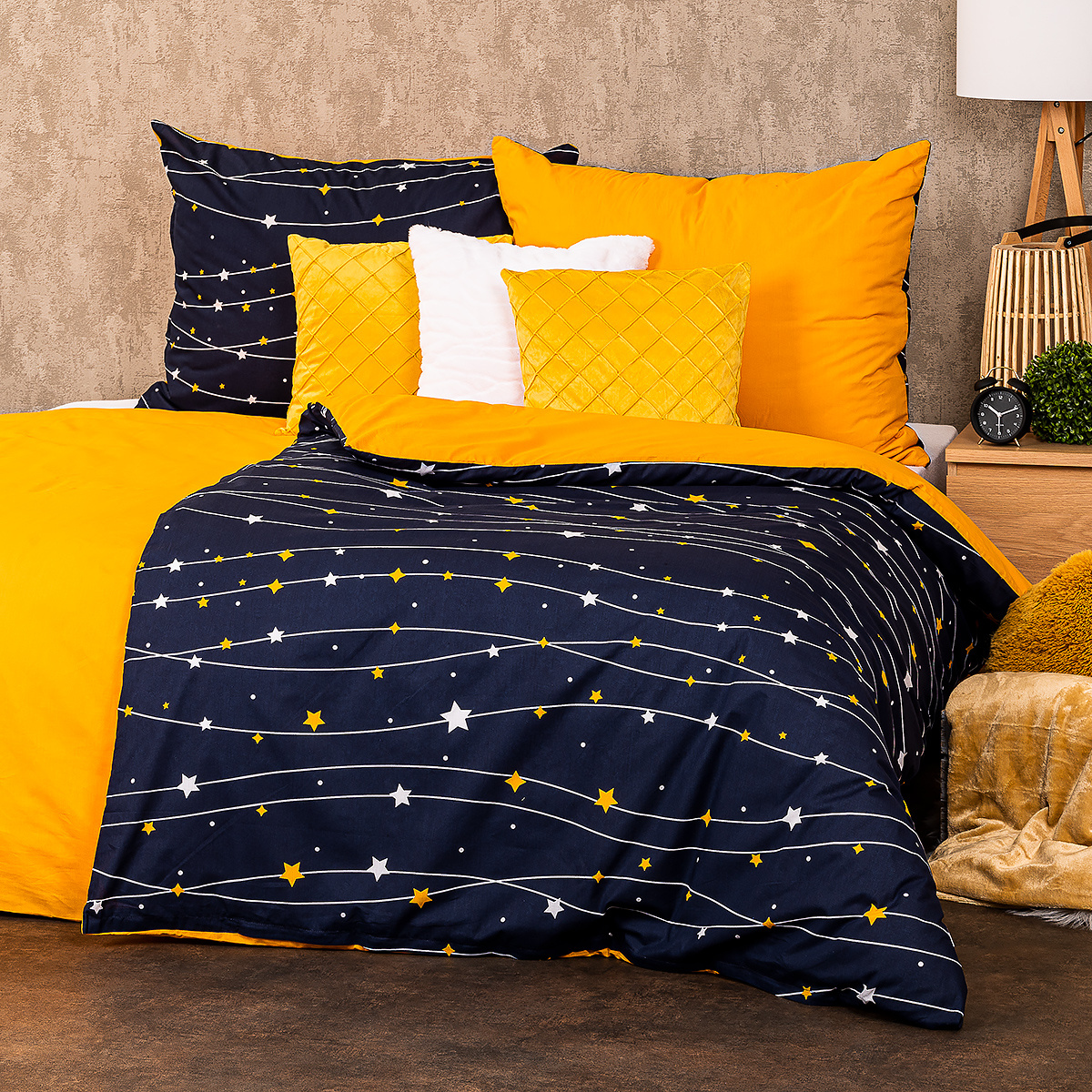 4Home Bavlnené obliečky Night sky, 140 x 200 cm, 70 x 90 cm, 140 x 200 cm, 70 x 90 cm – Obrázok 7