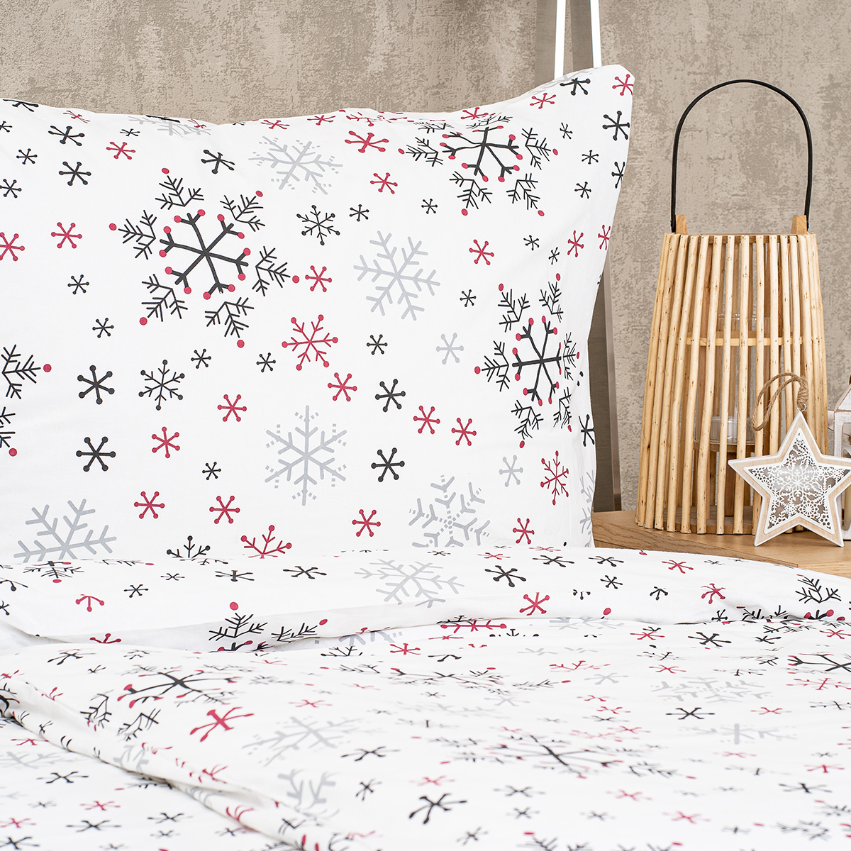 4Home Bavlnené obliečky Snowflakes, 220 x 200 cm, 2 ks 70 x 90 cm – Obrázok 3