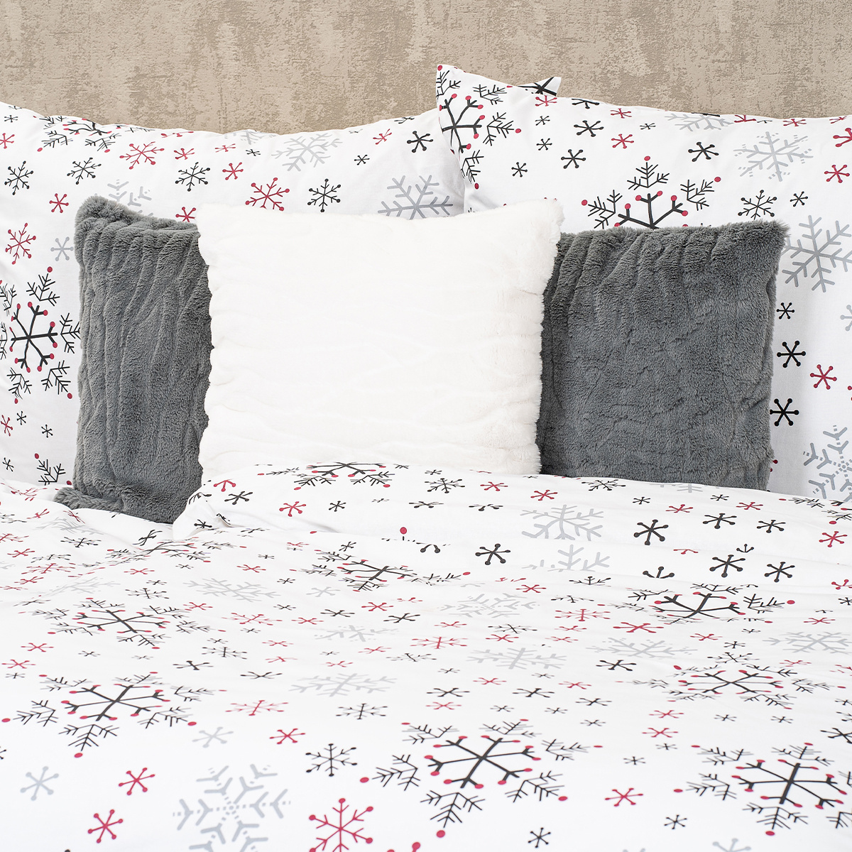 4Home Bavlnené obliečky Snowflakes, 220 x 200 cm, 2 ks 70 x 90 cm – Obrázok 5