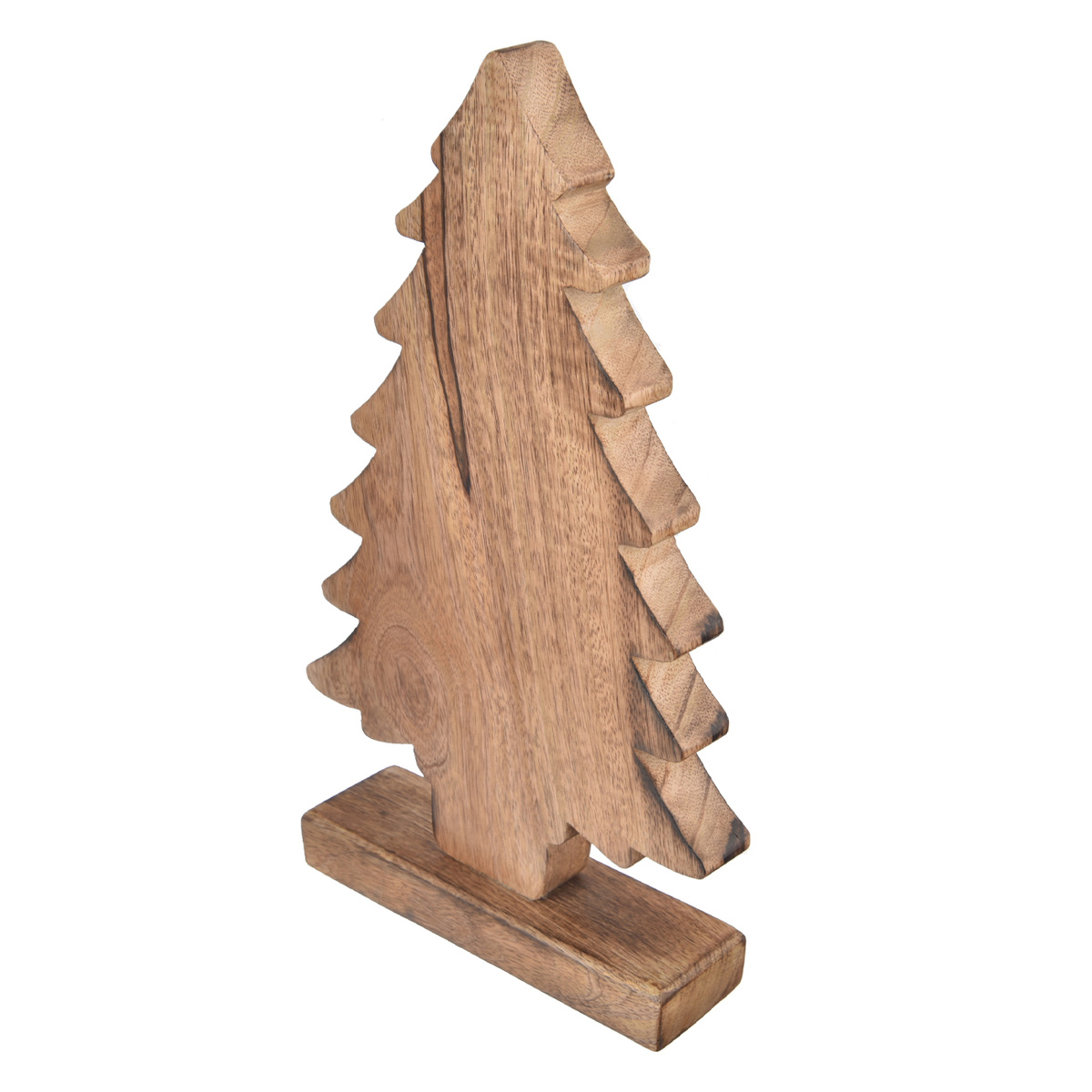 4Home Dekorácia z mangového dreva Snowflake Tree, 33 cm – Obrázok 5