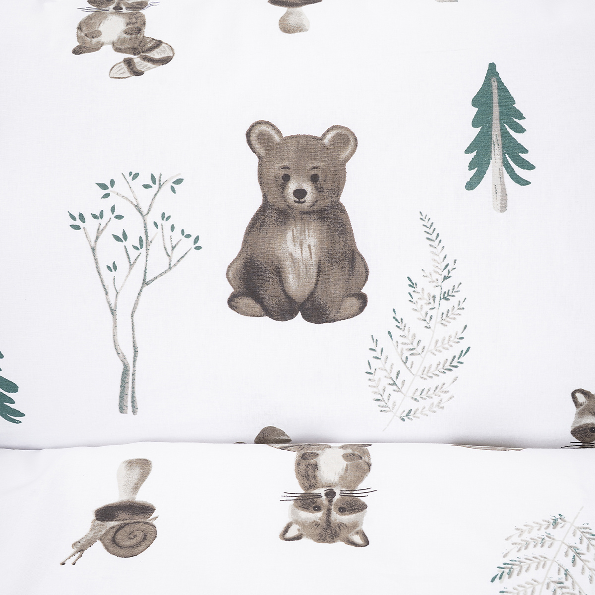 4Home Detské bavlnené obliečky do postieľky Forest Friends, 100 x 135 cm, 40 x 60 cm – Obrázok 4