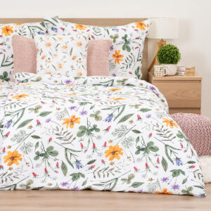 4Home Krepové obliečky Wildflower Bliss, 140 x 200 cm, 70 x 90 cm