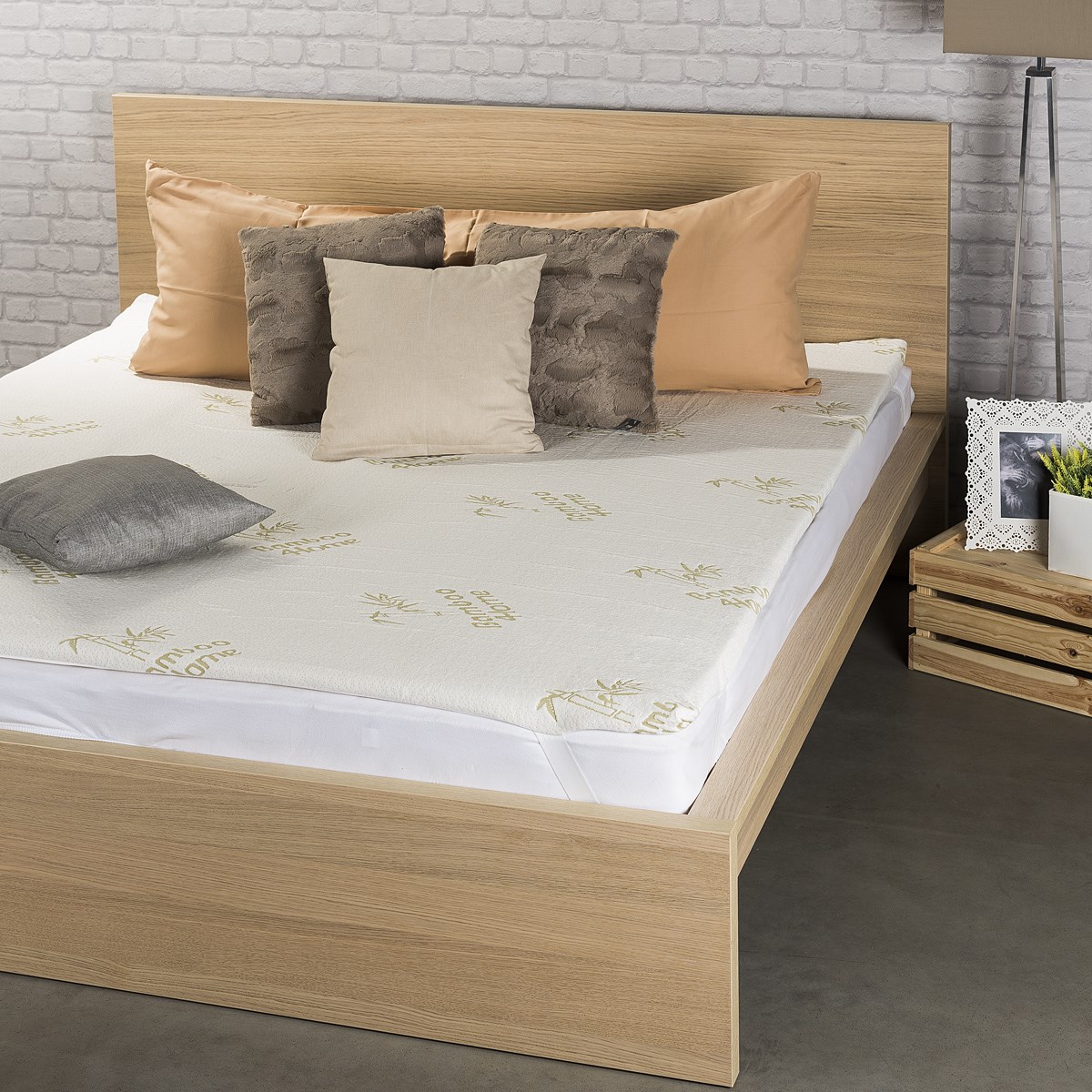 4Home Matracová podložka Bamboo 5-zone, 90 x 200 cm – Obrázok 7