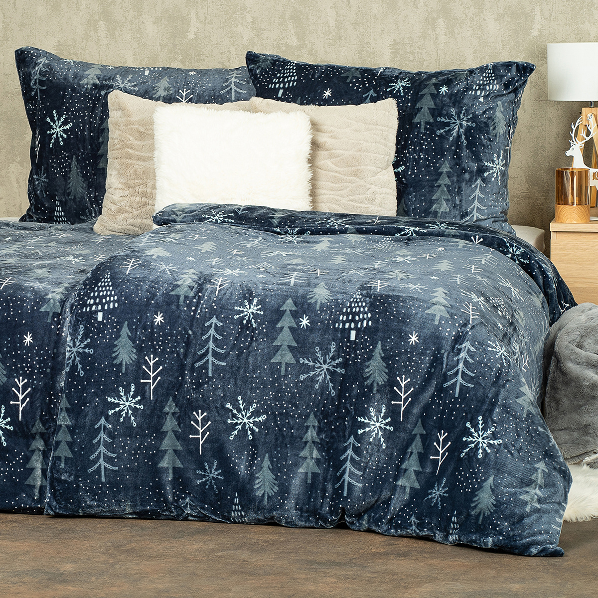 4Home Obliečky mikroflanel Silent night, 140 x 220 cm, 70 x 90 cm – Obrázok 8