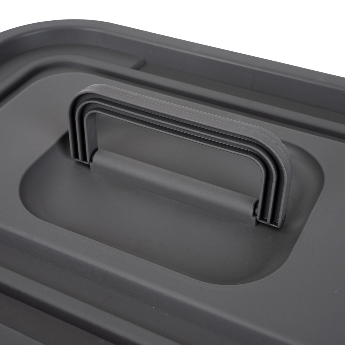 4Home Skladací silikónový úložný box s vekom Storage – Obrázok 4