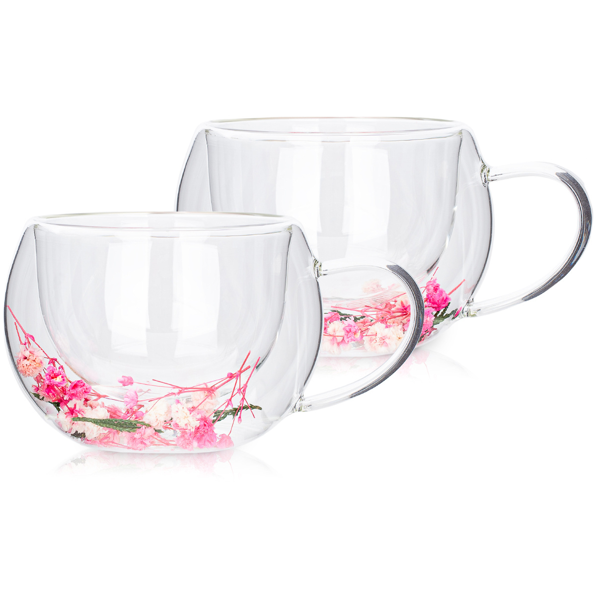 4Home Termo pohár na cappuccino Blossom Hot&Cool, 270 ml, 2 ks – Obrázok 4