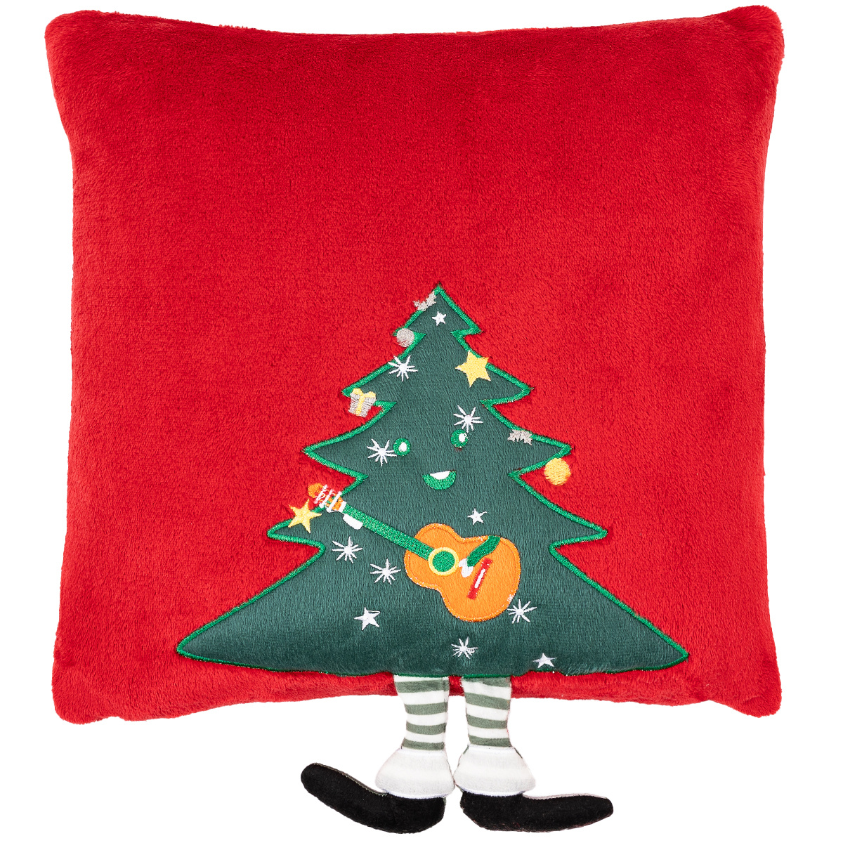 4Home Vianočná obliečka na vankúšik Merry Christmas tree, 40 x 40 cm – Obrázok 2