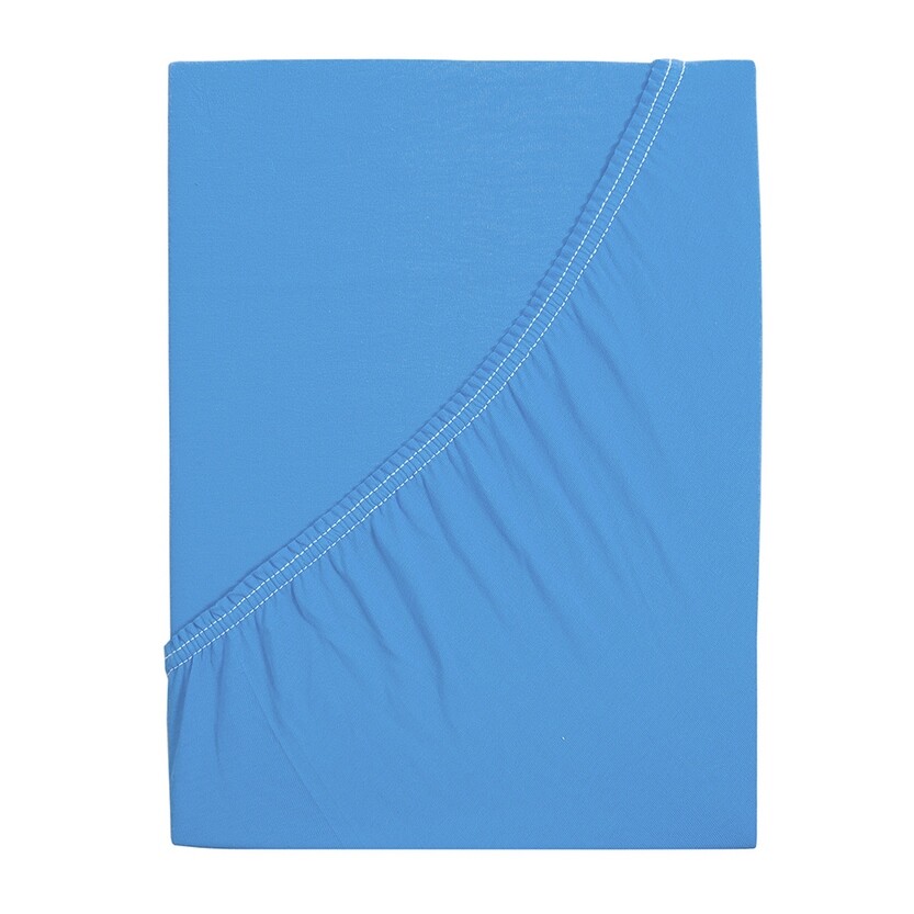 4Home jersey prestieradlo Ideál nebesky modrá, 180 x 200 cm – Obrázok 2