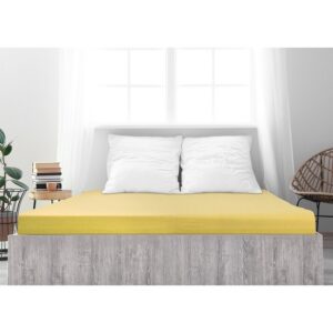 4Home jersey prestieradlo Ideál žltá, 180 x 200 cm