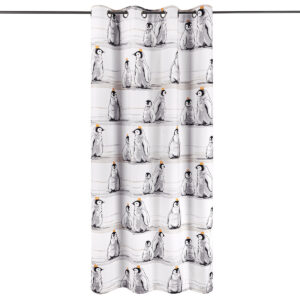 4home Detský záves Tučniaky, 140 x 245 cm