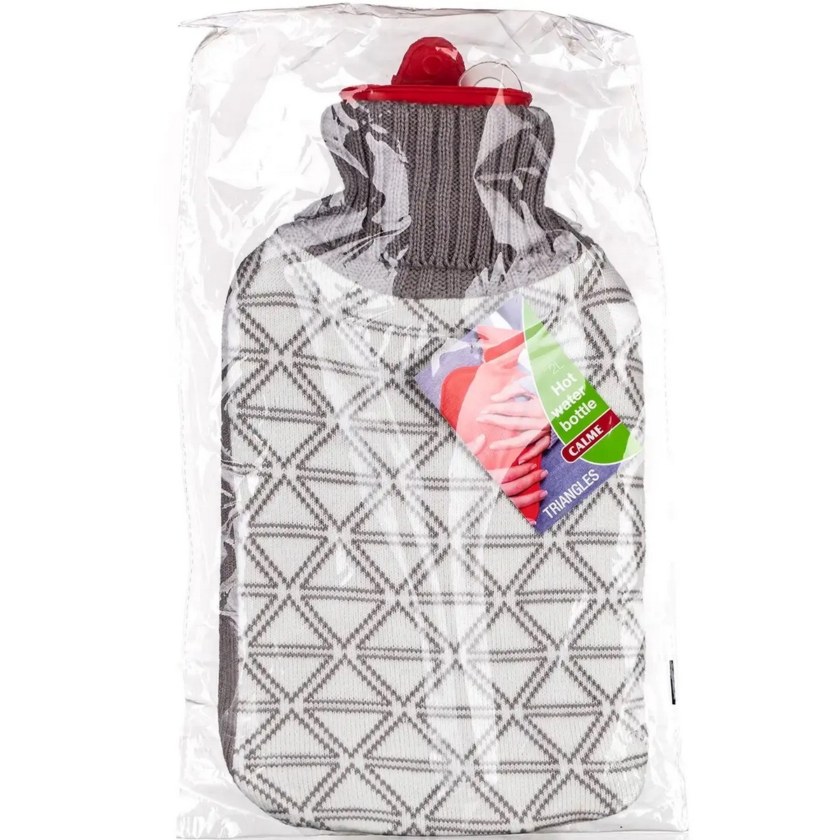 Banquet Fľaša zahrievacia termofor TRIANGLES,
2 l – Obrázok 3