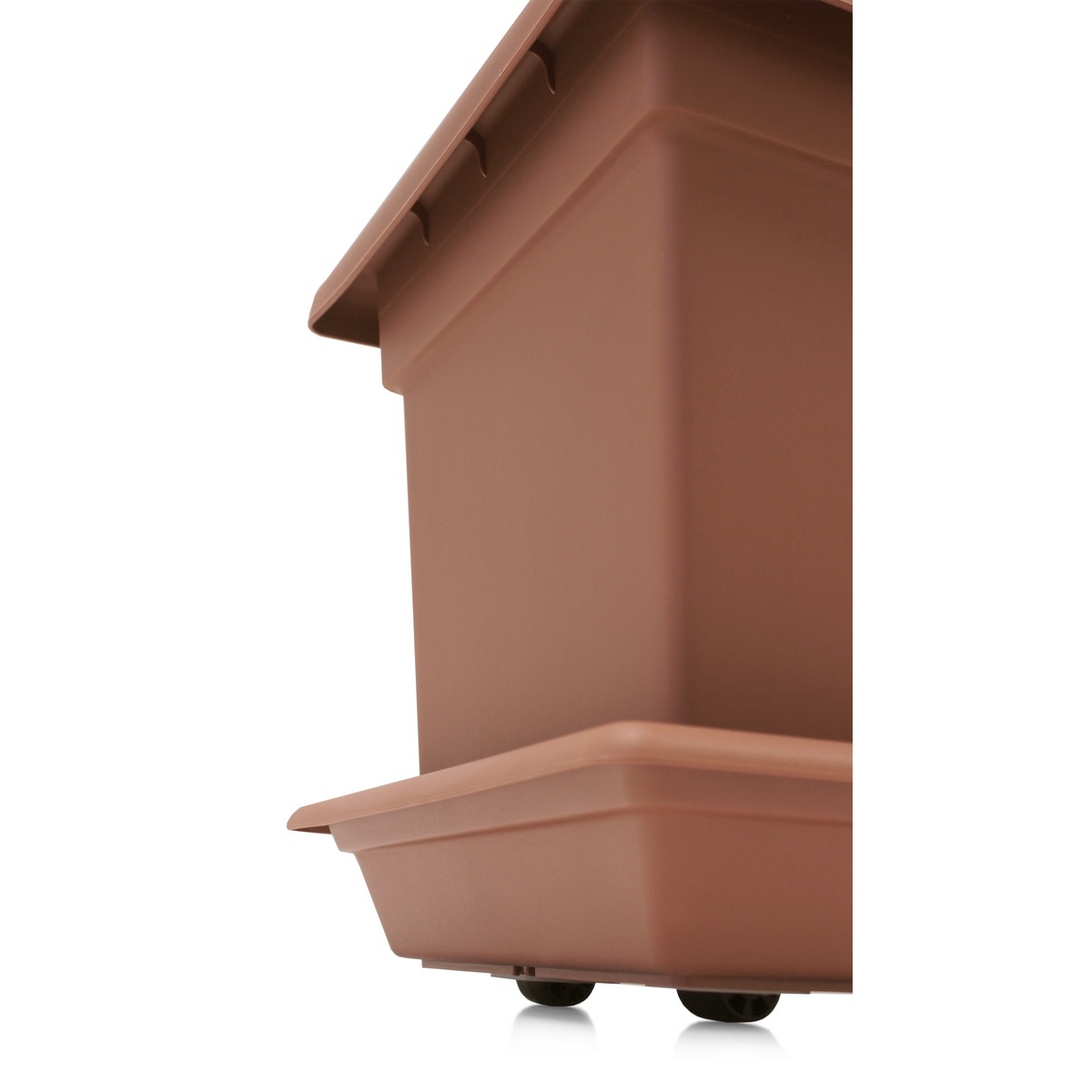 Gardenico Miska pod truhlík Magnus antracit, 100 cm, 100 cm – Obrázok 2