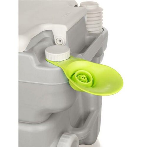 Happy Green Prenosná toaleta 20 l, sivá – Obrázok 14