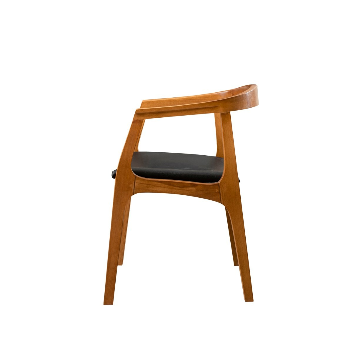Jedálenská stolička Albero Black and Walnut – Obrázok 2