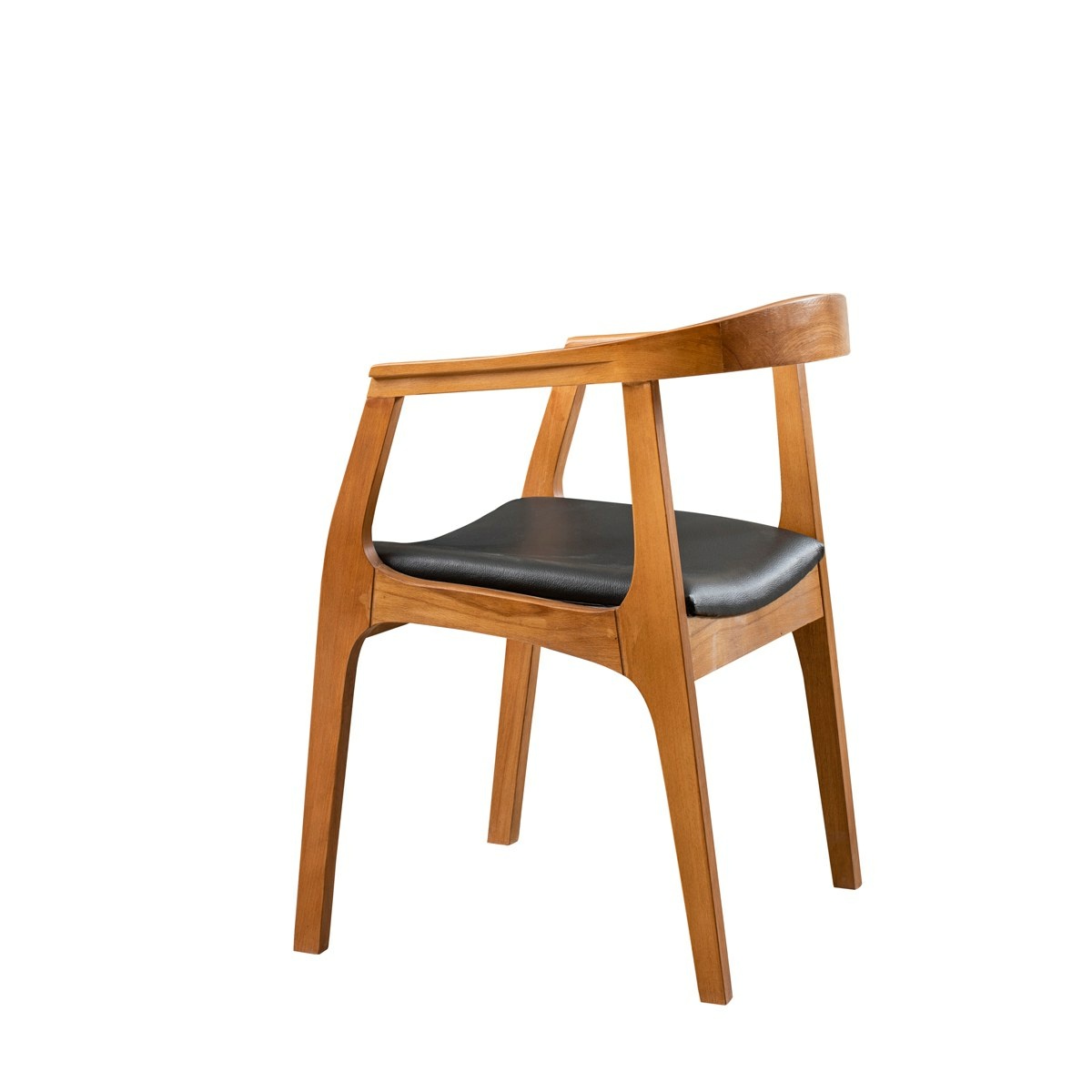 Jedálenská stolička Albero Black and Walnut – Obrázok 3