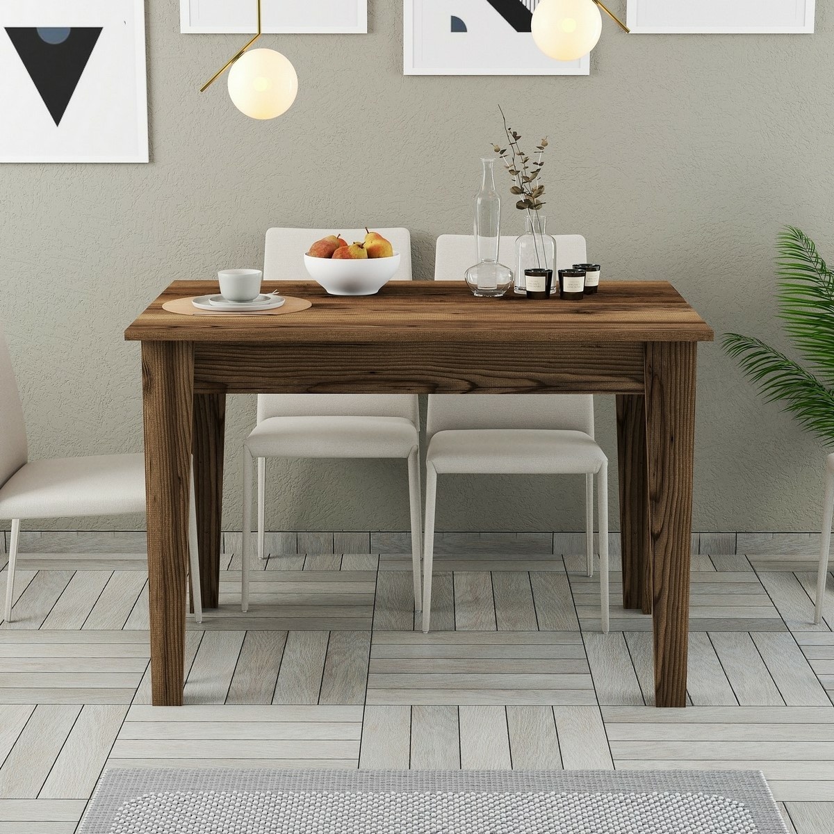 Jedálenský stôl Kiev Walnut – Obrázok 3
