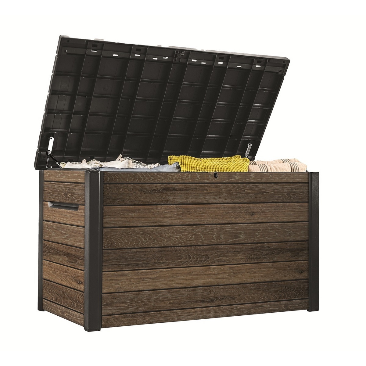Keter záhradný úložný box Deco 870 l, hnedá – Obrázok 2