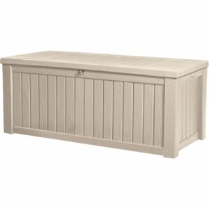 Keter záhradný úložný box Rockwood 570 l, krémová