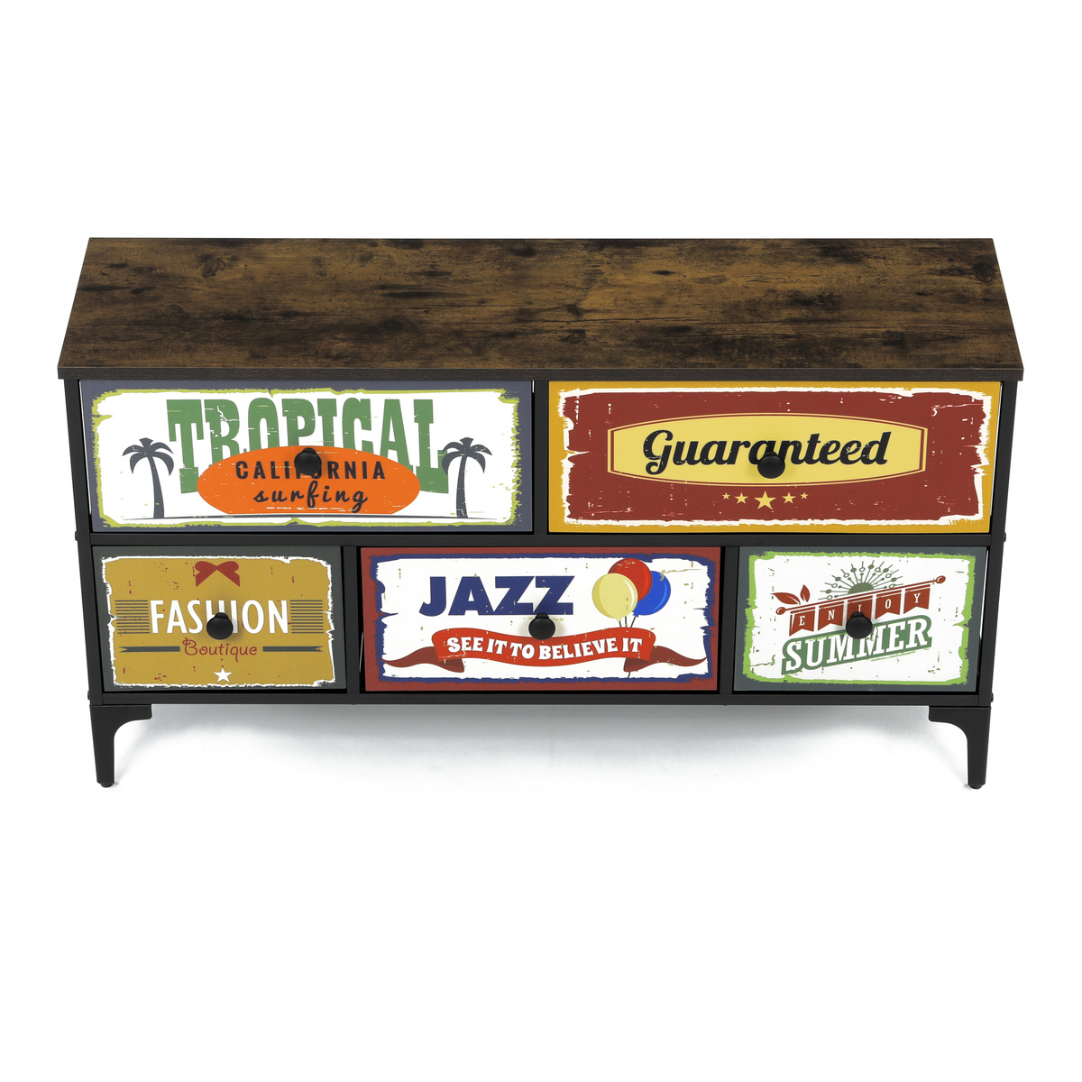 Komoda Vintage, 103 x 30 x 56 cm – Obrázok 2