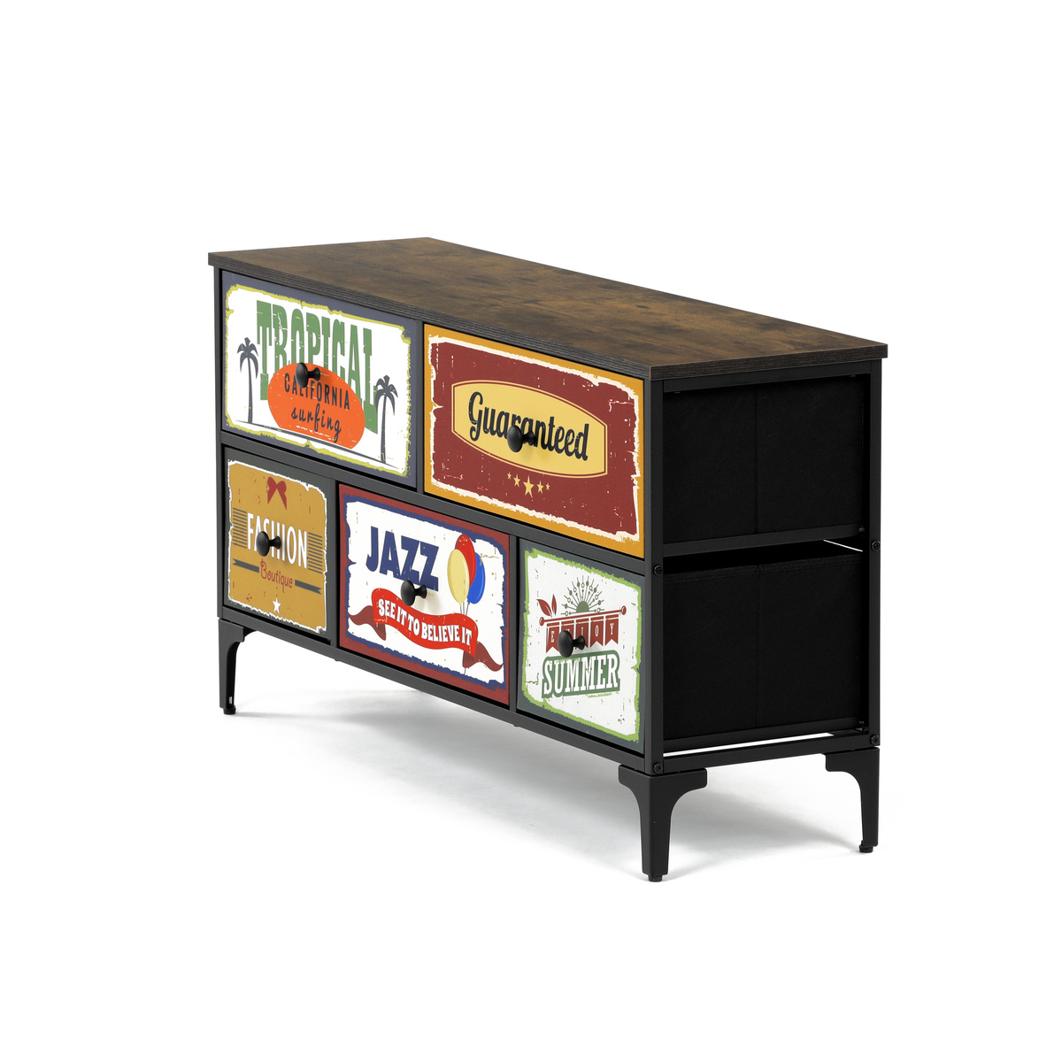 Komoda Vintage, 103 x 30 x 56 cm – Obrázok 3