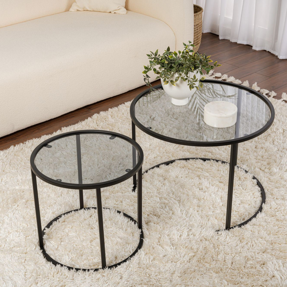 Konferenčný stolík Black and Grey – Obrázok 3