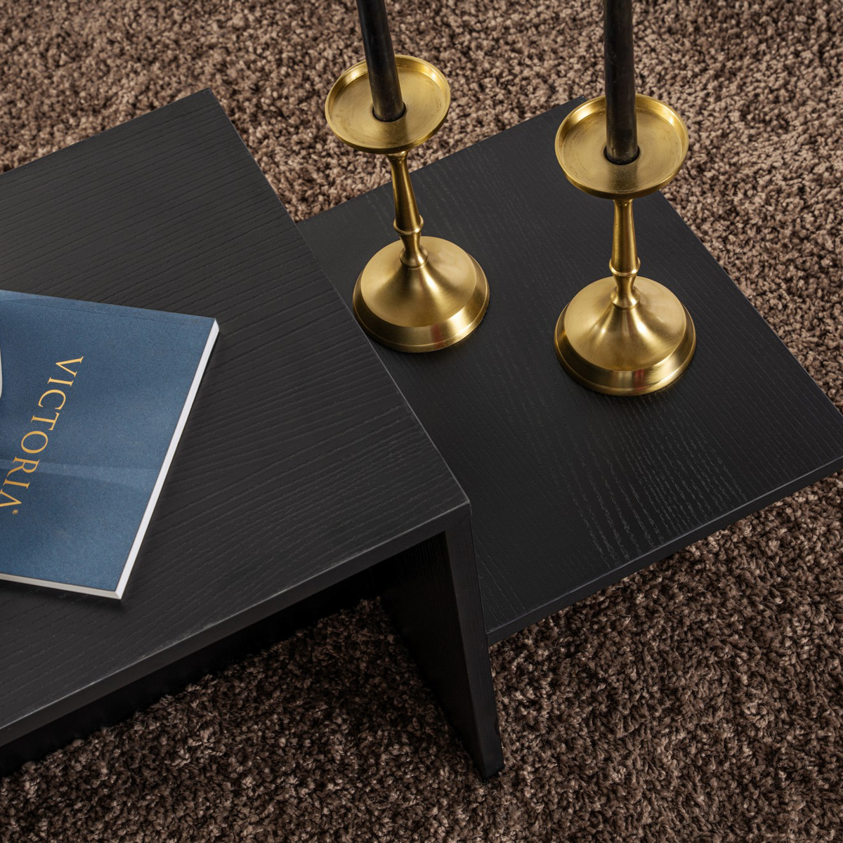 Konferenčný stolík Harmony Wood Black – Obrázok 4