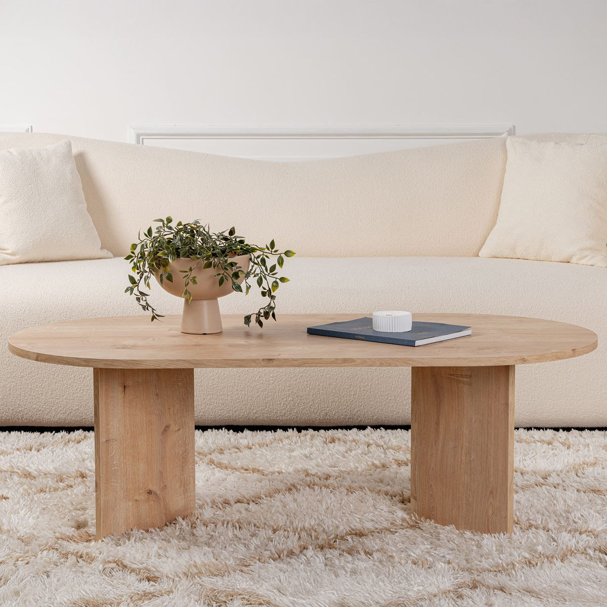 Konferenčný stolík Sable Sapphire Oak – Obrázok 2