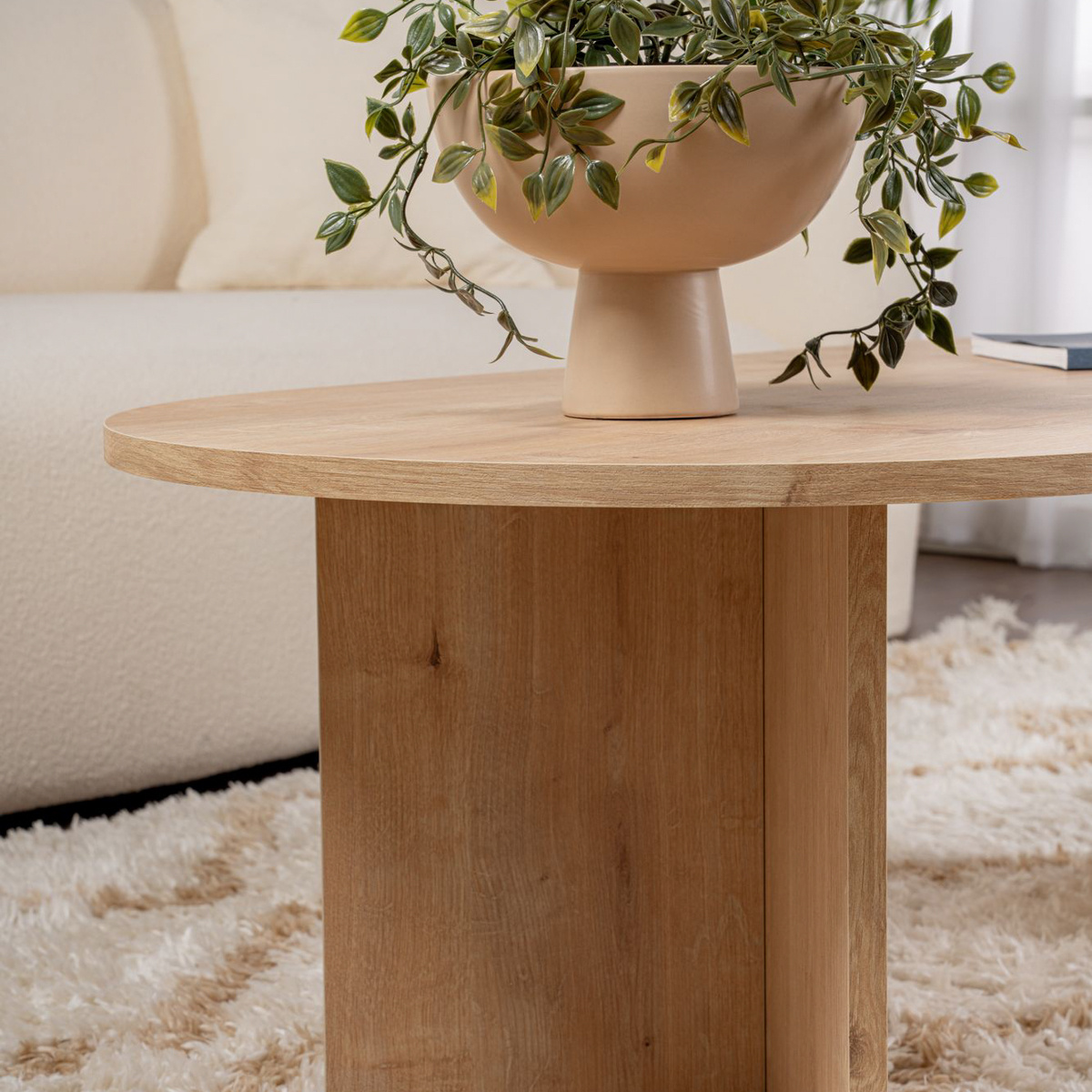 Konferenčný stolík Sable Sapphire Oak – Obrázok 4
