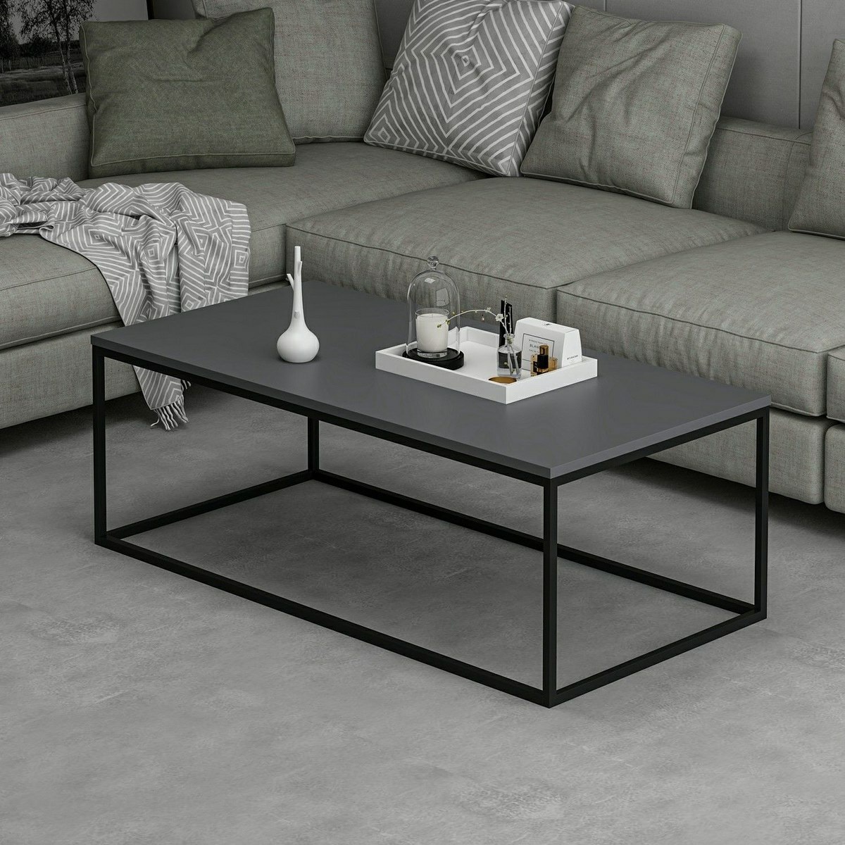 Konferenčný stolík Tiger Anthracite – Obrázok 5