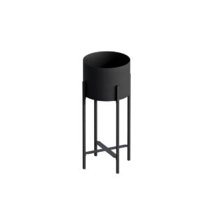 Kovový stojan na kvety GED-026, Mono black