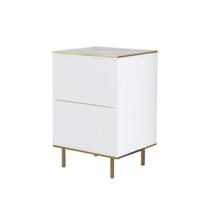 Nočný stolík Imaj Marble White