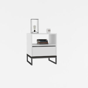 Nočný stolík Lindau White