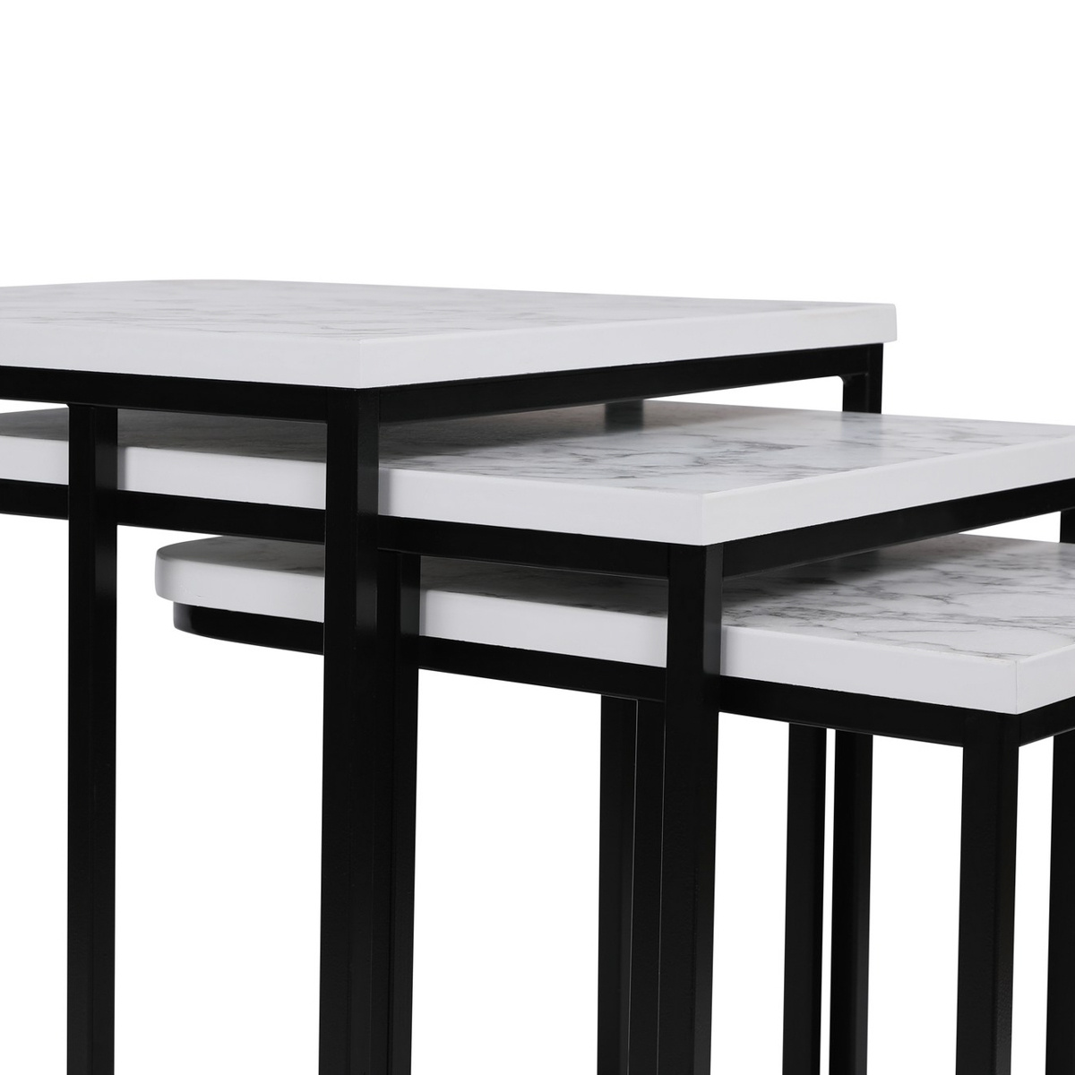 Odkladací stolík Metal Zigon, 3 ks – Obrázok 3