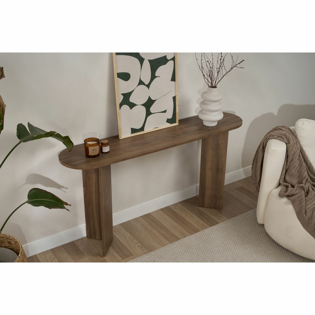 Odkladací stolík Sira Walnut – Obrázok 3