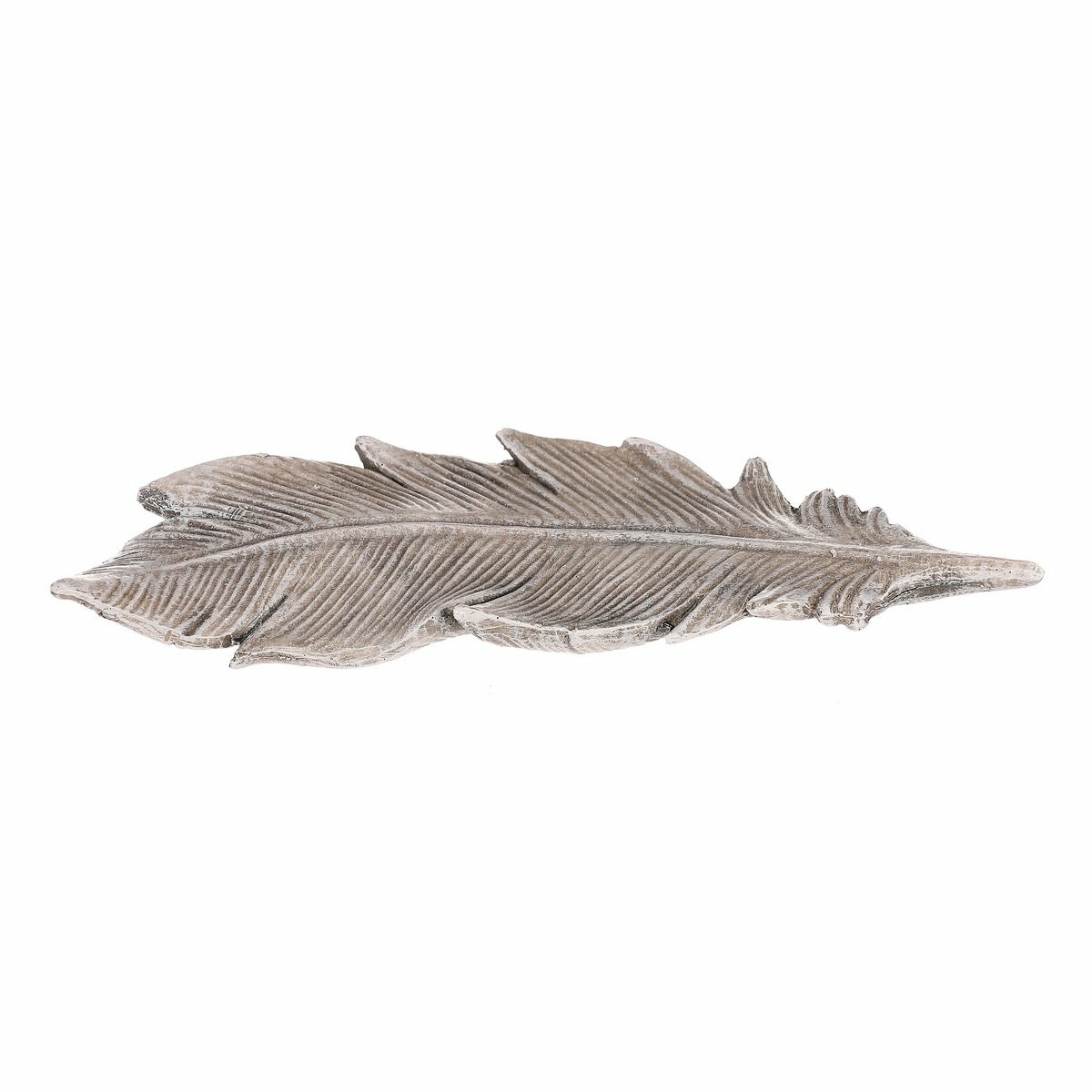 Pietna dekorácia Pierko z anjelských krídiel, polyresin, 16 x 6 x 2 cm – Obrázok 2