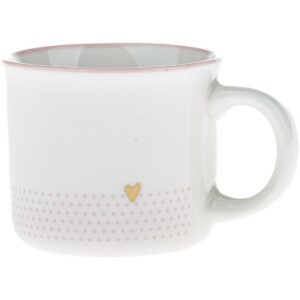 Porcelánový hrnček Zlaté srdiečko 100 ml