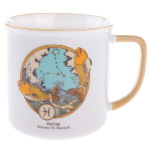 Porcelánový hrnček Zverokruh – Ryby, 460 ml