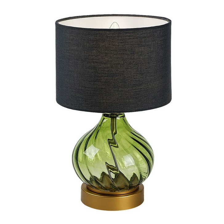 Rabalux 74033 dekoratívna stolná lampa Pirelo, E14, 1x max. 25W, fľaškovo zelená – Obrázok 2
