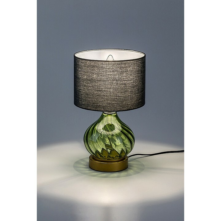 Rabalux 74033 dekoratívna stolná lampa Pirelo, E14, 1x max. 25W, fľaškovo zelená – Obrázok 4