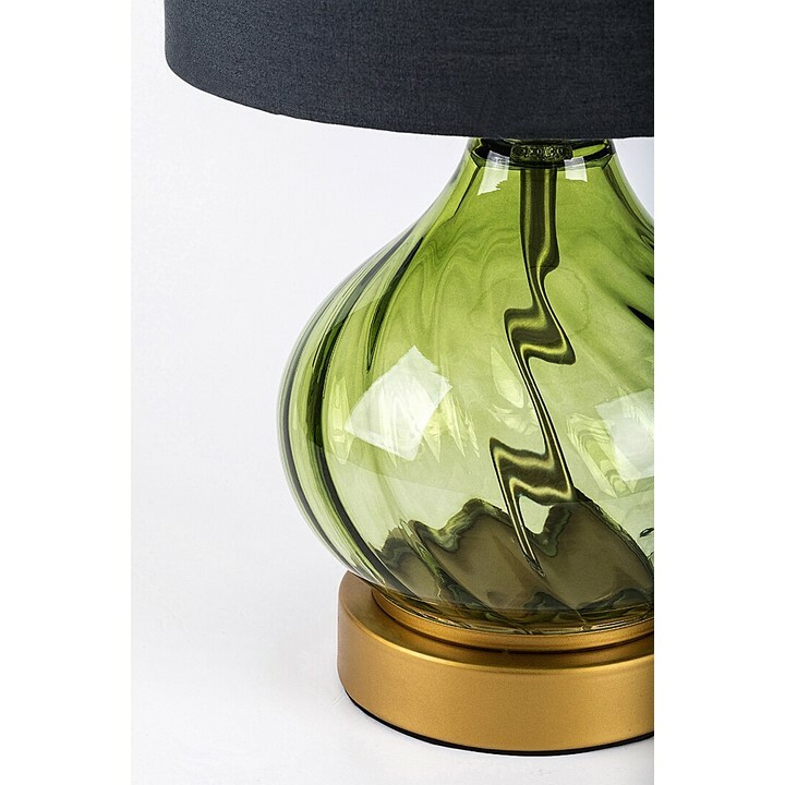 Rabalux 74033 dekoratívna stolná lampa Pirelo, E14, 1x max. 25W, fľaškovo zelená – Obrázok 5