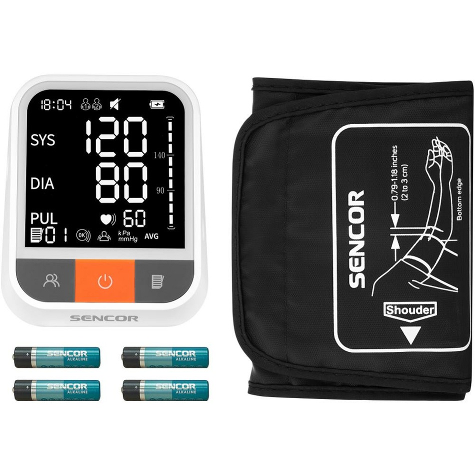 Sencor SBP 1500WH digitálny tlakomer – Obrázok 3