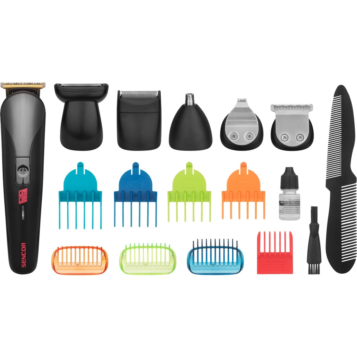 Strihač vlasov Sencor SHP 7411BK set – Obrázok 2