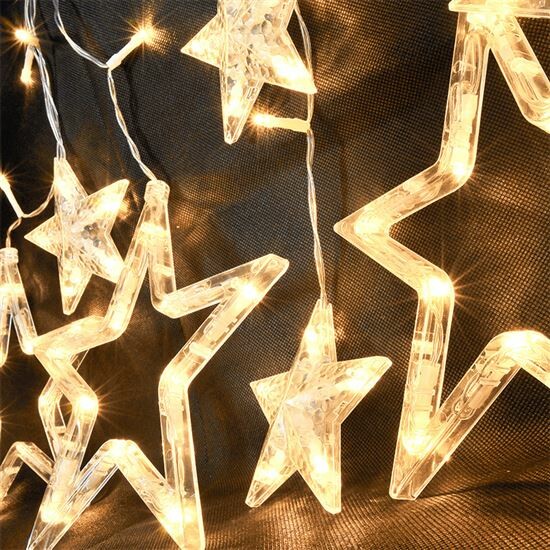 Solight Závesné osvetlenie hviezdy 1,8 m, 77 LED – Obrázok 3