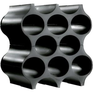 Stojan na víno SET-UP čierna, Koziol